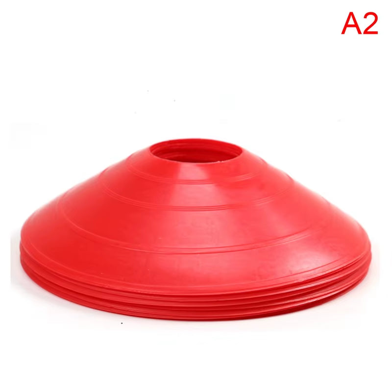 Multi-Sport Training Disc Cone Set with Plastic Stand Holder for Soccer and Football