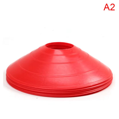 Multi-Sport Training Disc Cone Set with Plastic Stand Holder for Soccer and Football