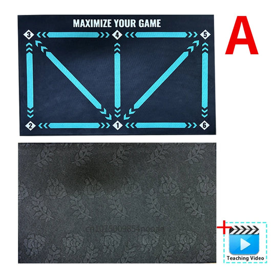 Durable Non-Slip Football Training Mat for Kids and Adults - Foldable Indoor/Outdoor Dribbling Equipment