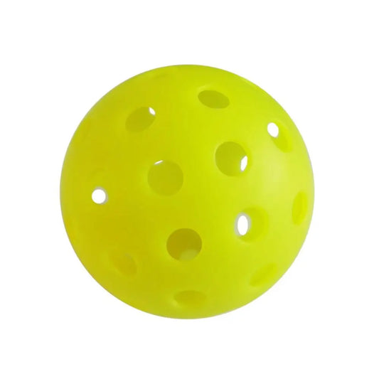 Glow-in-the-Dark 74MM Luminous Pickleball - Durable Multicolor Elastic Ball for Indoor & Outdoor Fun!