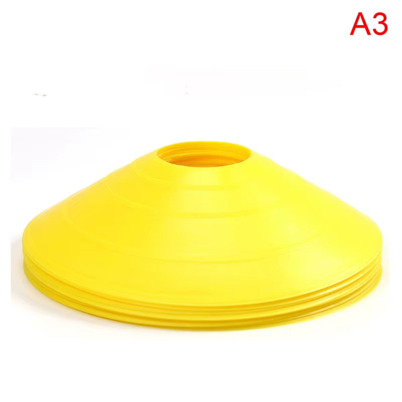 Multi-Sport Training Disc Cone Set with Plastic Stand Holder for Soccer and Football