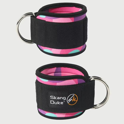 1/2PCS Padded Ankle Straps Ankle Straps for Cable Machines D-Ring Comfortable Gym Pulley Anklet Fitness Anklet for Gym Pulley