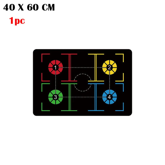 Professional Nonslip Basketball Training Mat for Enhanced Dribbling Control - Ideal for Indoor Practice for All Ages