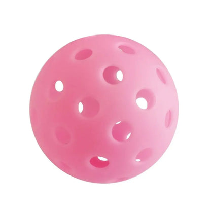 Glow-in-the-Dark 74MM Luminous Pickleball - Durable Multicolor Elastic Ball for Indoor & Outdoor Fun!